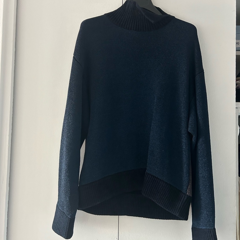 3.1 Phillip Lim Lurex Color Blocked Sweater Size XS - Picture 10 of 16